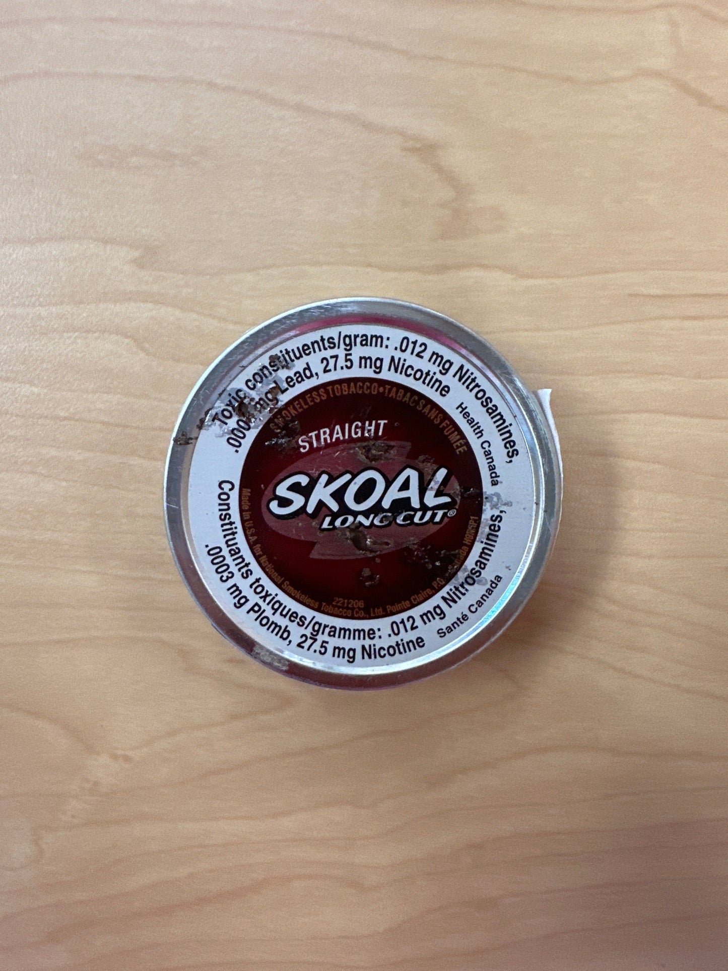 Chewing tobacco SKOWL (27.5 mg nicotine)