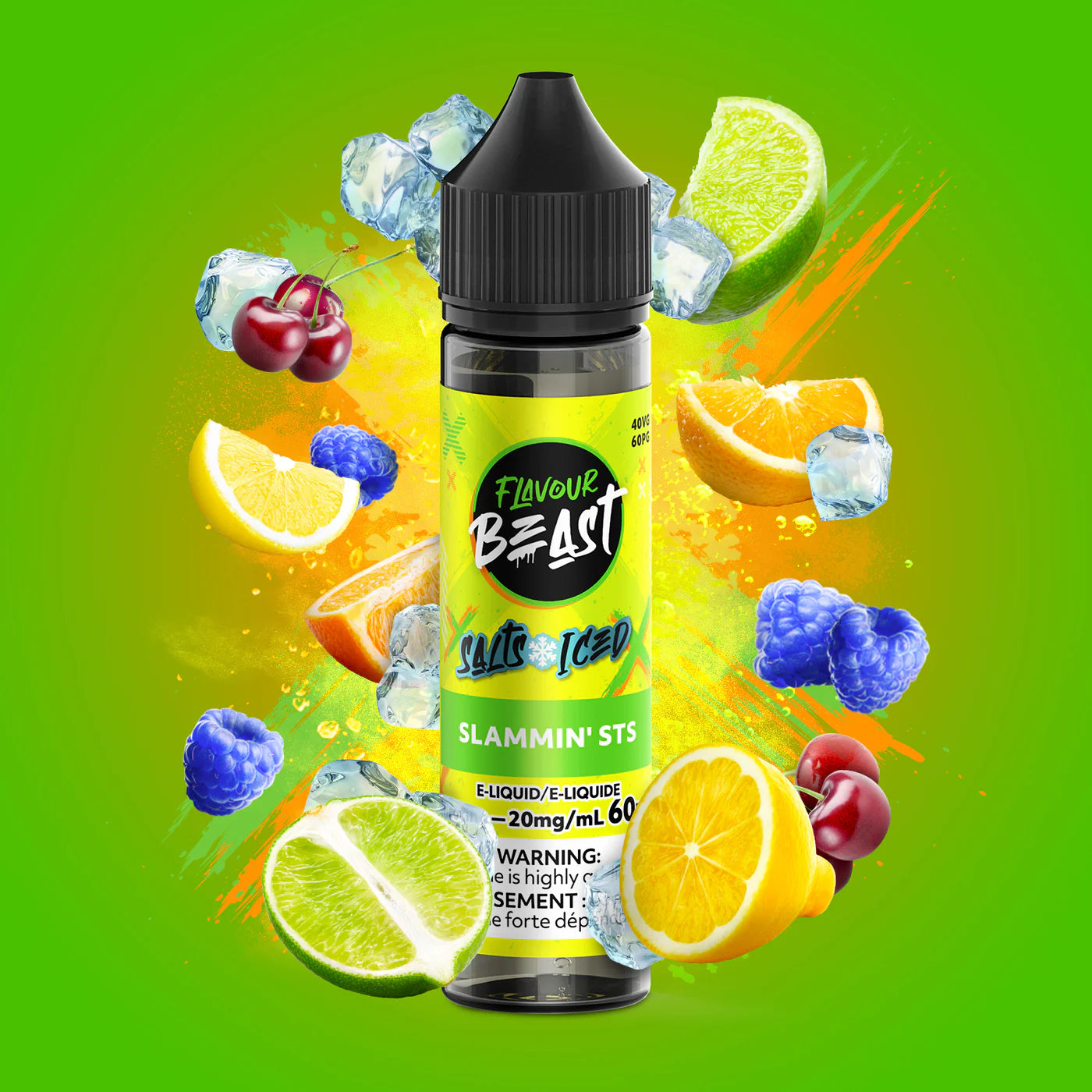Flavour Beast E-Liquid- Slammin’ STS 60ml 20mg (FED)
