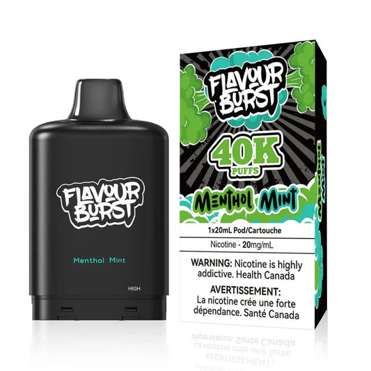 Menthol Mint: Flavour BURST X PODS 40000 (AB)