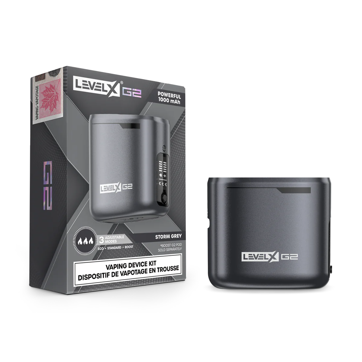 Level X G2 Battery 1000 mAh - Storm Grey