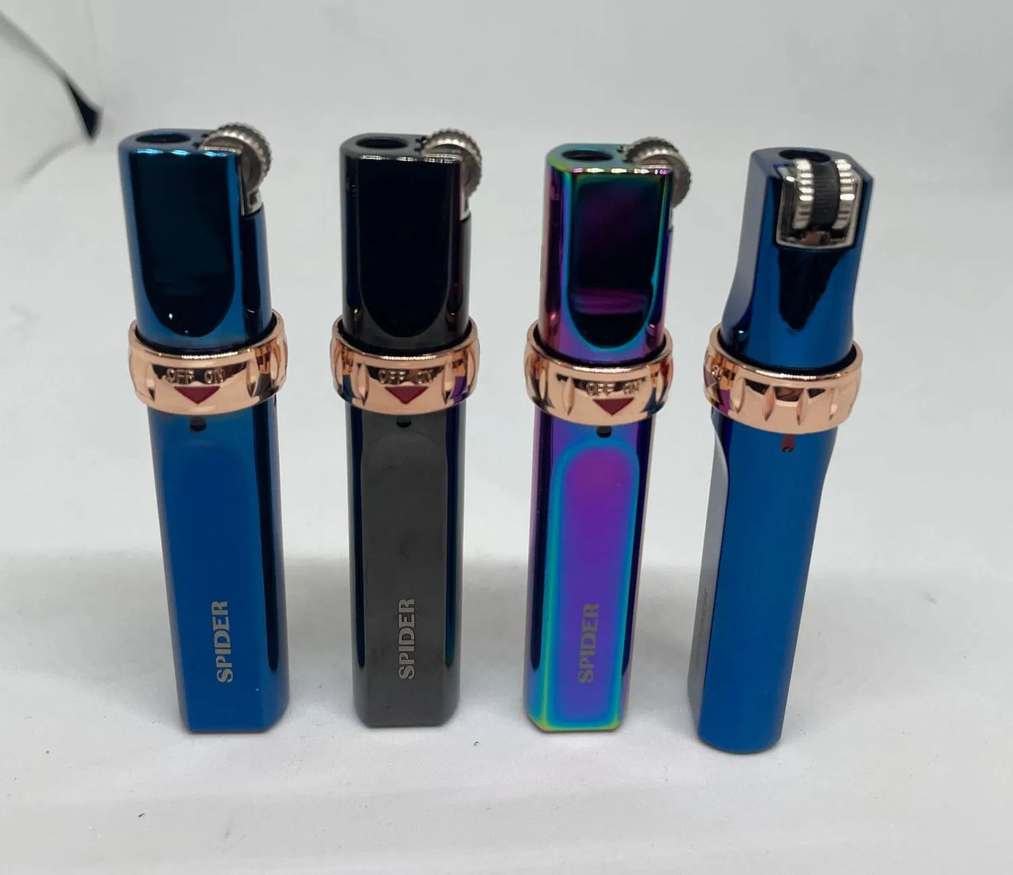 Spider Refillable Butane Torch Lighter Sp-633A