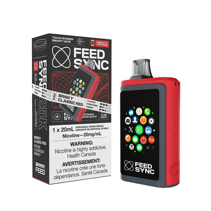 Feed Sync 25000 - Brisky Classic Red