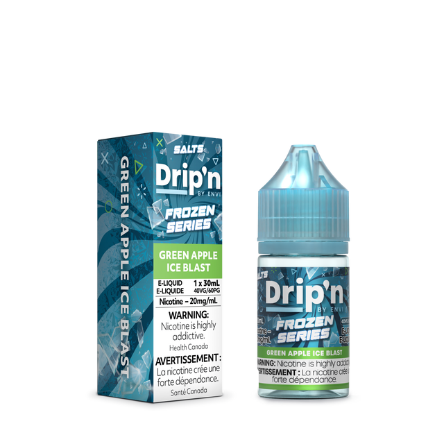 Drip’n Frozen E-Liquid 30ml 20mg - Green Apple Ice Blast (AB)