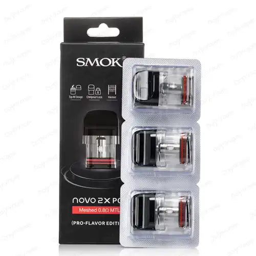 Smok Novo 2X pod 0.8 ohm 3 pcs