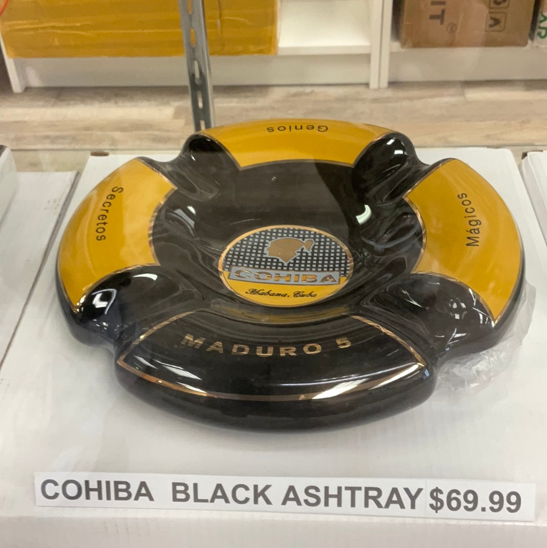 Ashtray Chiba black