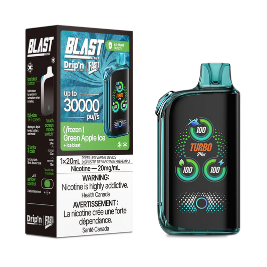 Drip’n BLAST 30000 Puffs - Green Apple Ice (AB)