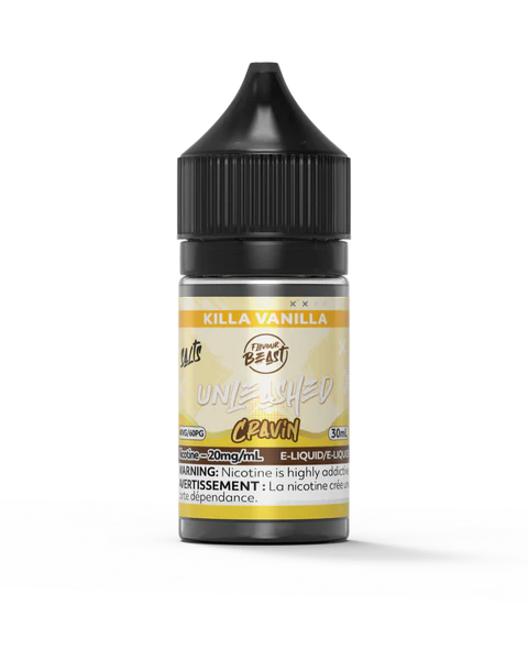Flavour Beast Unleashed Cravin Killa Vanilla E-Liquids 30ml 20mg (AB)