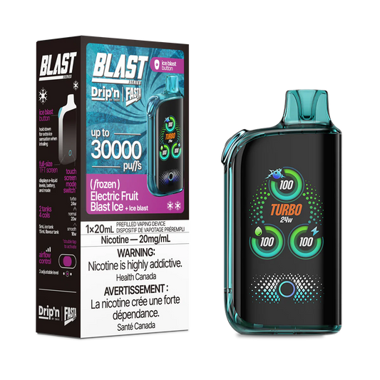 Drip’n BLAST 30000 Puffs - Electric Fruit Blast Ice (AB)