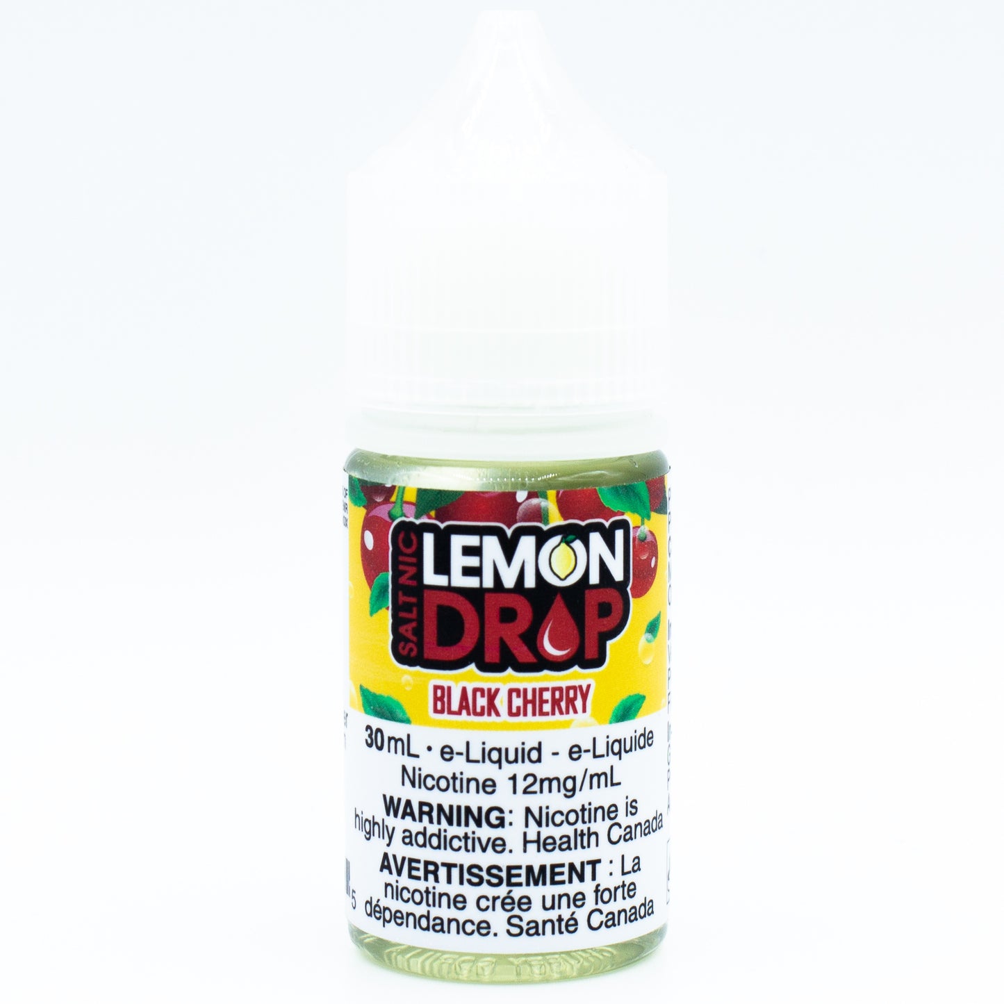 Lemon drop Salt 30ml 12mg Black Cherry (FED)