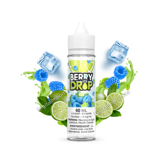 Berry Drop Ice 60ml 0mg Lime (FED)
