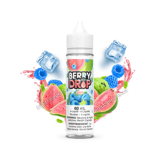 Berry Drop Ice 60ml 0mg Guava (FED)