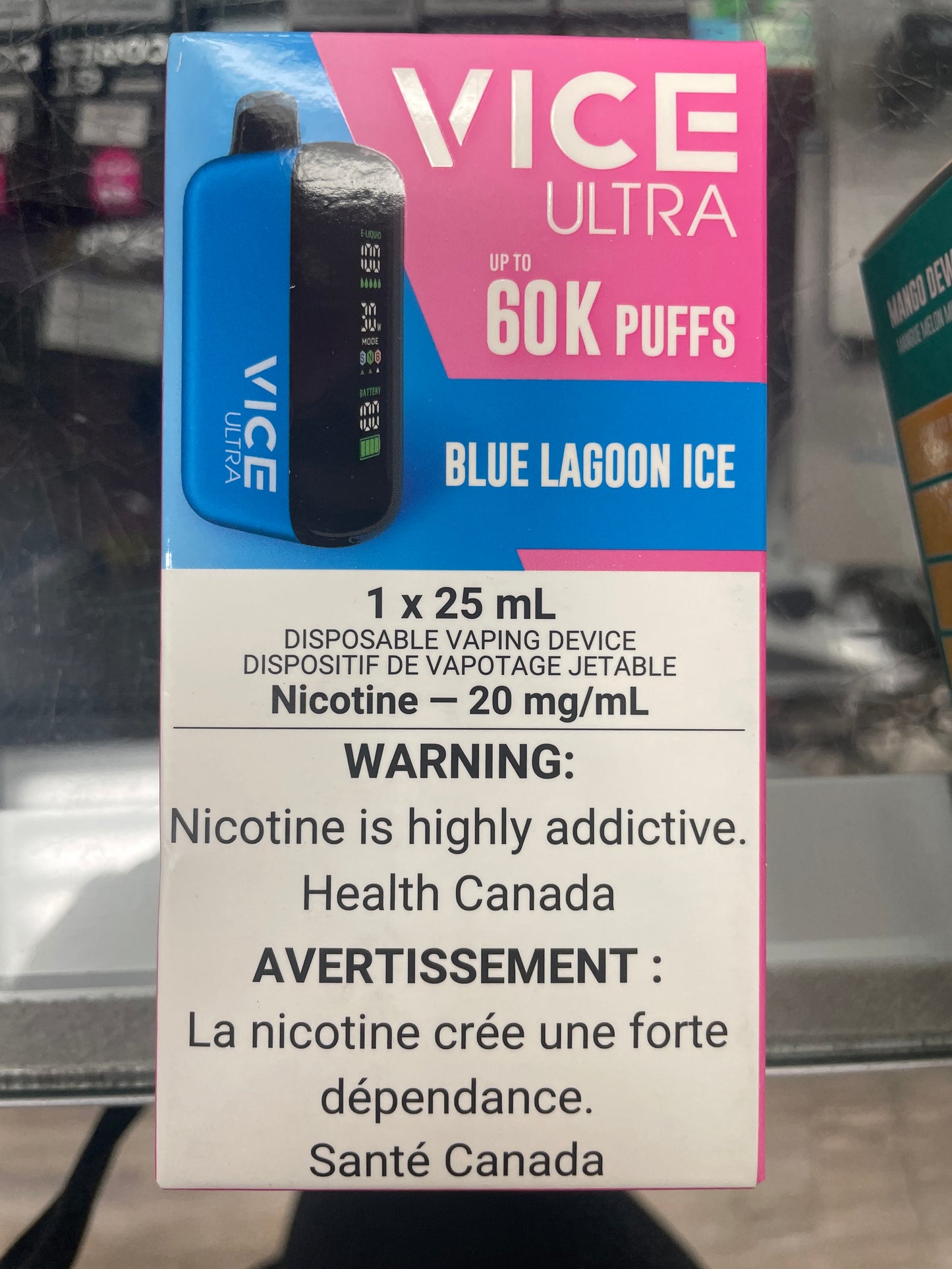 Vice Ultra 60000 puffs- Blue Lagoon Ice (AB)