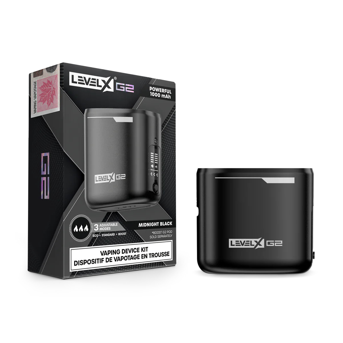 Level X G2 Battery 1000 mAh - Midnight Black