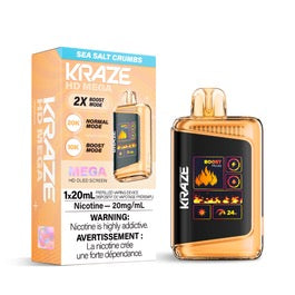 Kraze 20000 Disposable - Sea Salt Crumbs 20mg (FED)