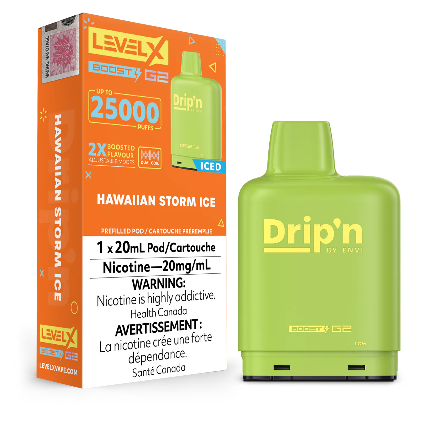 Drip’n Level X Boost Pod G2 - Hawaiian Storm Ice (AB)