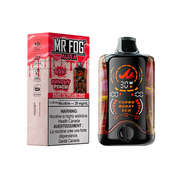 Mr. Fog Aura 60000 - Punchy Peach (AB)