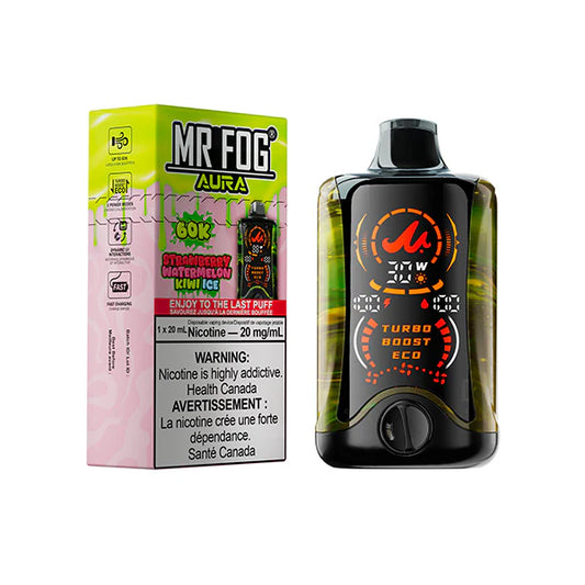 Mr. Fog Aura 60000 - Strawberry Watermelon Kiwi Ice (AB)
