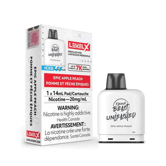 Flavour Beast Level X Unleashed 7000 Pod - Epic Apple Peach (FED)