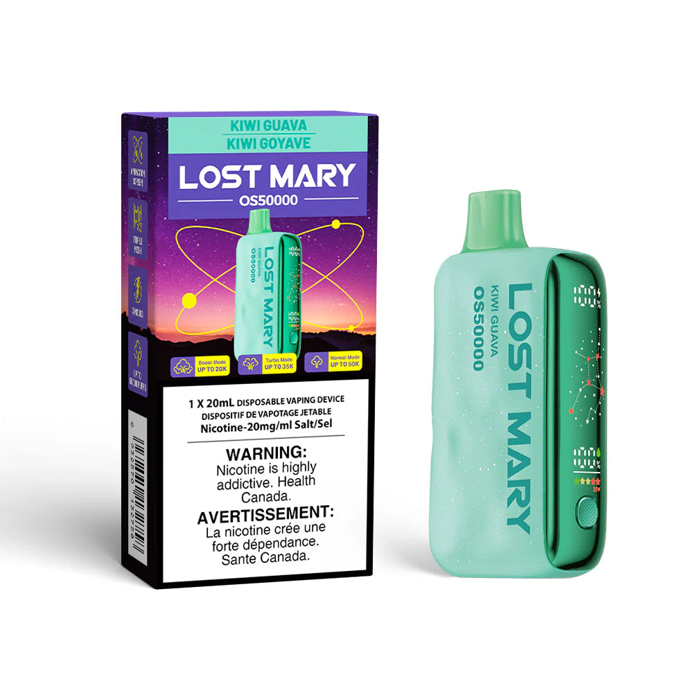 Lost Mary 50000 Disposable - Kiwi Guava 20mg (AB)