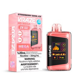 Kraze 20000 Disposable - Strawberry Swirl Ice 20mg (AB)