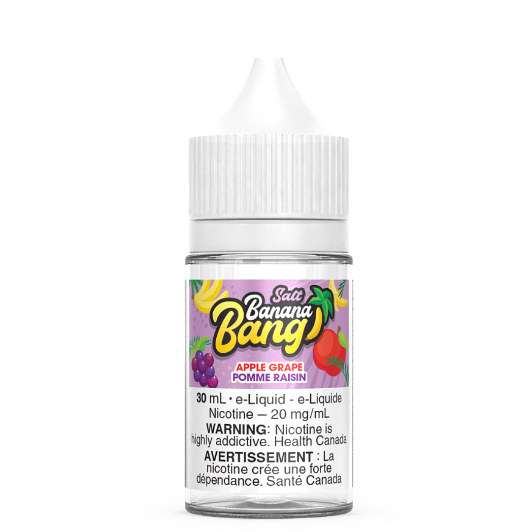 Banana Bang Ice Salt E-Juice 30ml (20mg) (FED) - Apple Grape