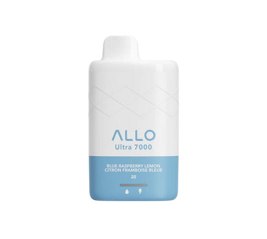 Allo Ultra 7000 Blue Raspberry Lemon 20mg (FED)