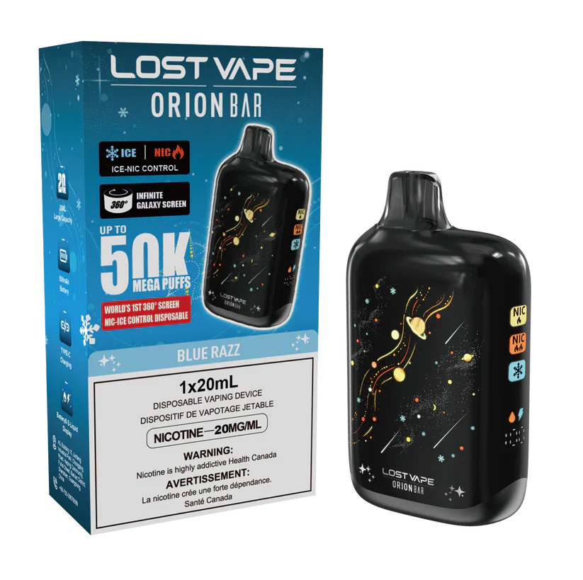 Lost Vape Orion Bar 50000 - Blue Razz (AB)