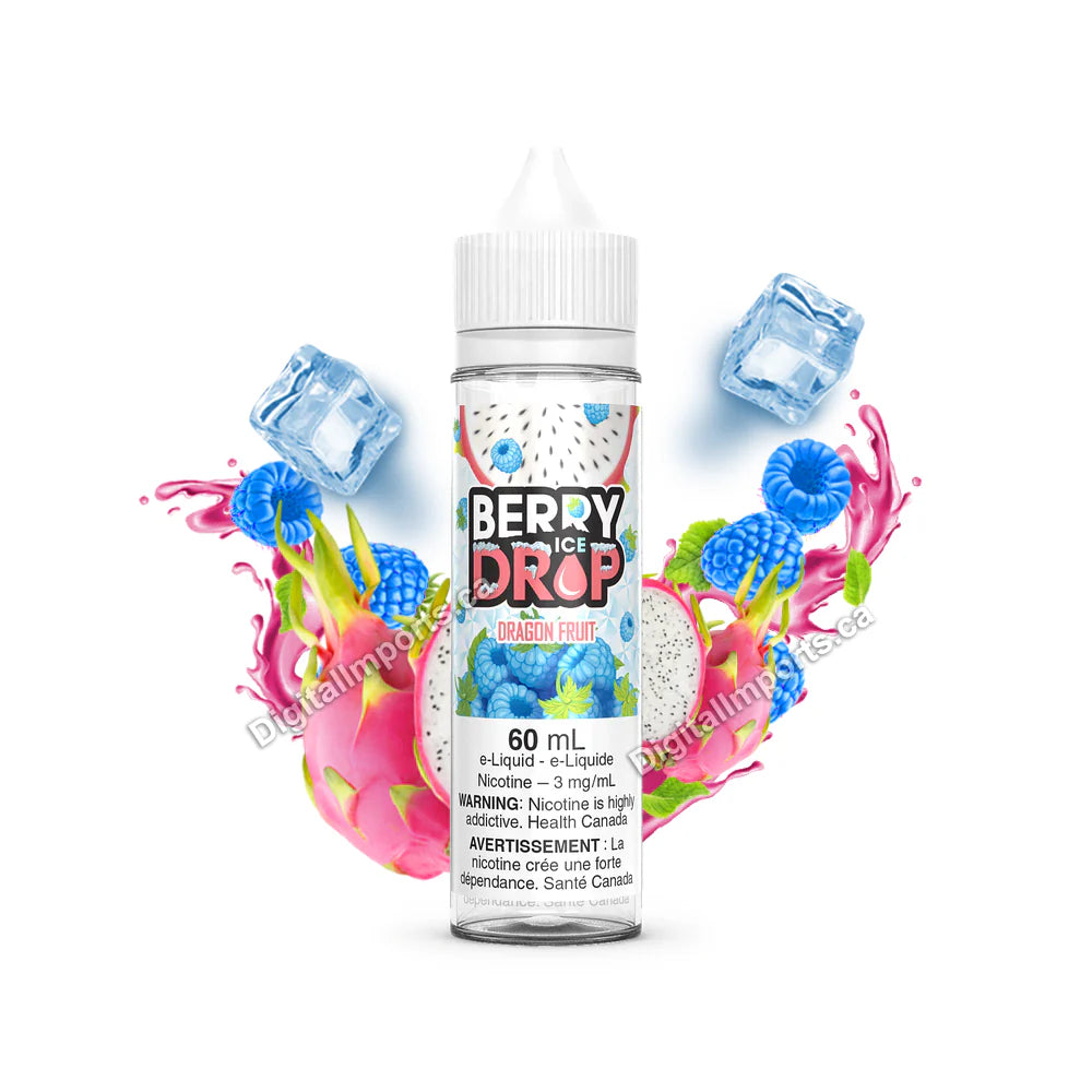 Berry Drop Ice 60ml 0mg Dragon Fruit (FED)