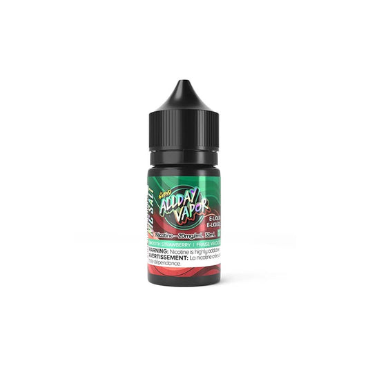 All Day Vapor Smooth Strawberry Salt E-Juice 30ml (20mg) (FED)