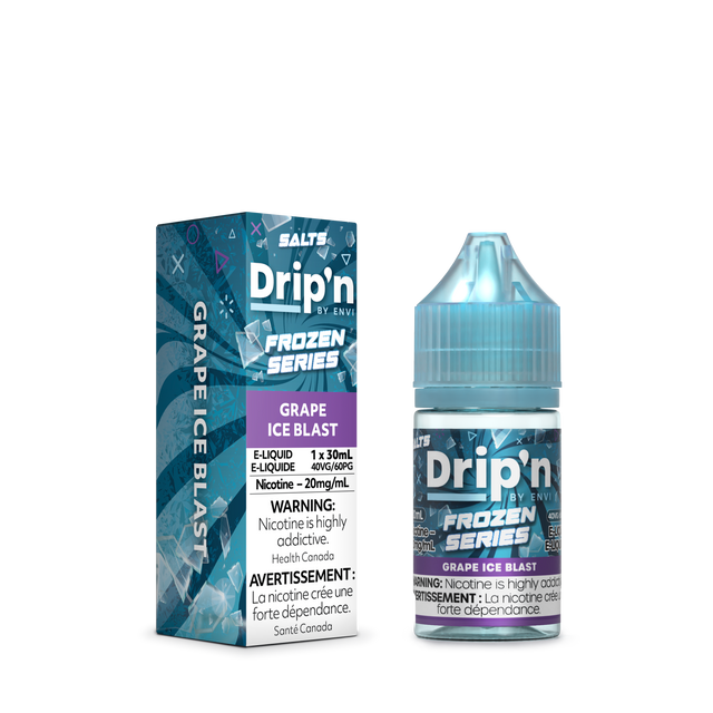 Drip’n Frozen E-Liquid 30ml 20mg - Grape Ice Blast (AB)