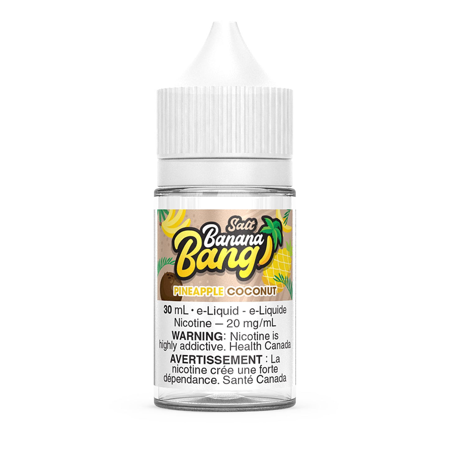 Banana Bang Salt E-Juice 30ml (20mg) (FED) - Pineapple Coconut