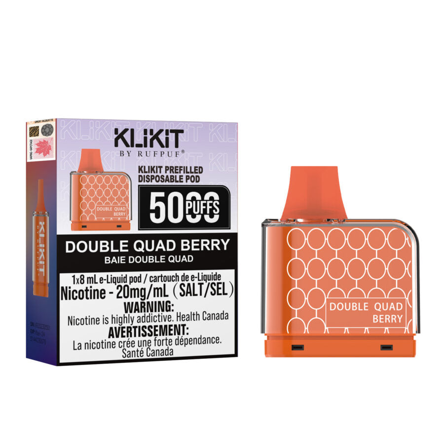 (FED) Rufpuf: Klikit Pod (5k) - Double Quad Berry