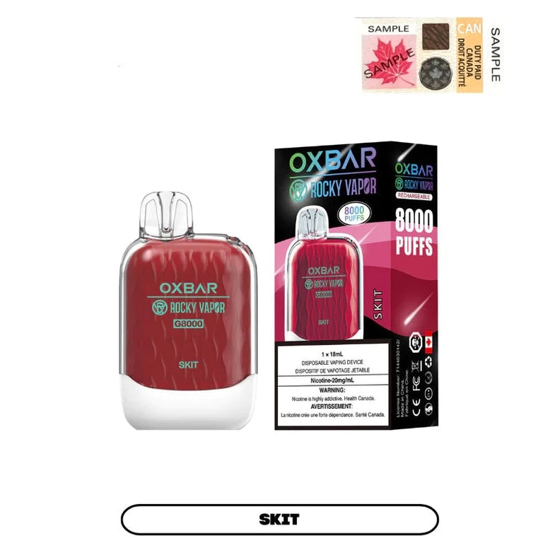 Oxbar 8000 puff Skit (FED)