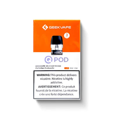 Geekvape Qpod 1.2ohm Replacement Pods 3pk