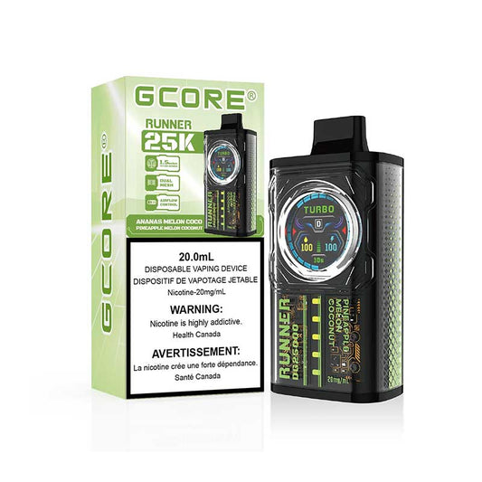 Gcore Runner 25000 - Pineapple Melon Coconut 20mg (FED)