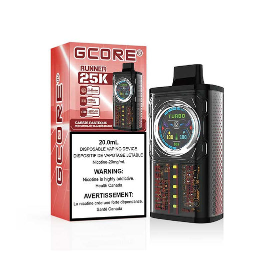 Gcore Runner 25000 - Watermelon Blackcurrant 20mg (FED)
