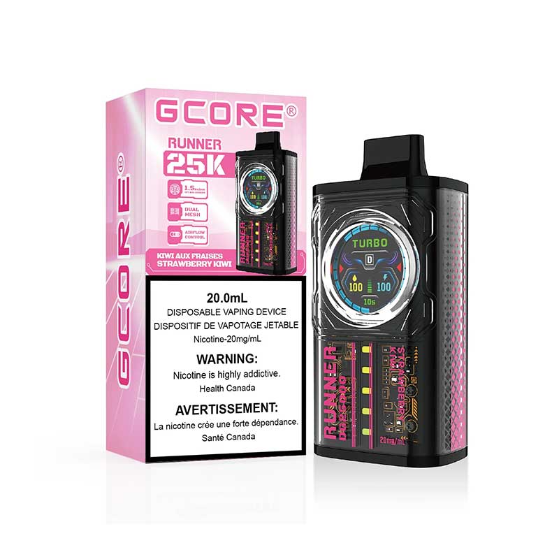 Gcore Runner 25000 - Strawberry Kiwi 20mg (FED)