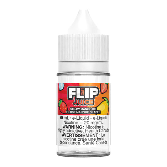 Flip Salt E-Juice 30ml (12mg) (Vape tax included) - Straw Mango Ice (FED)