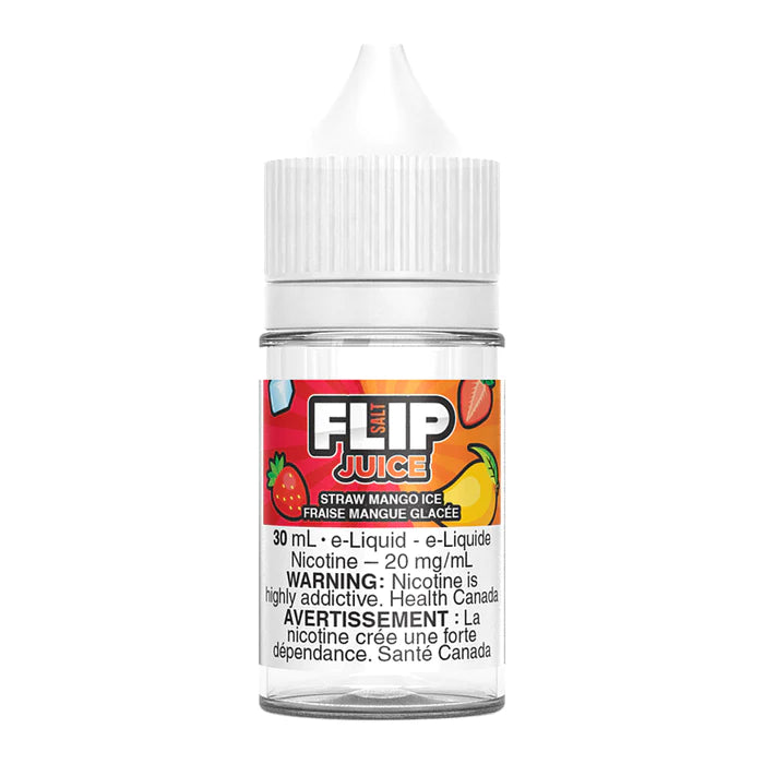Flip Salt E-Juice 30ml (20mg) (FED) - Straw Mango Ice