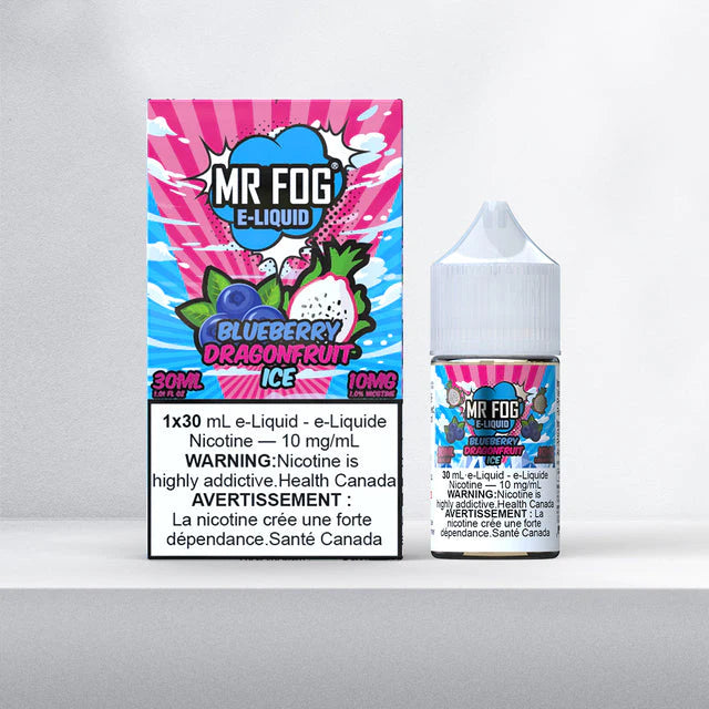 Mr.Fog Salt E-Juice 30ml (20mg) - Blueberry Dragonfruit Ice (FED)