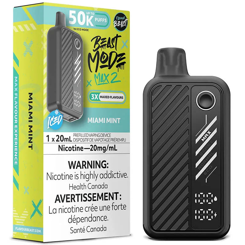 Flavour Beast Beast Mode Max 2 50000 (AB) - Miami Mint