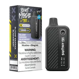 FLAVOUR BEAST BEAST MODE MAX 18000 - Blazin’ Banana BlackBerry (AB)