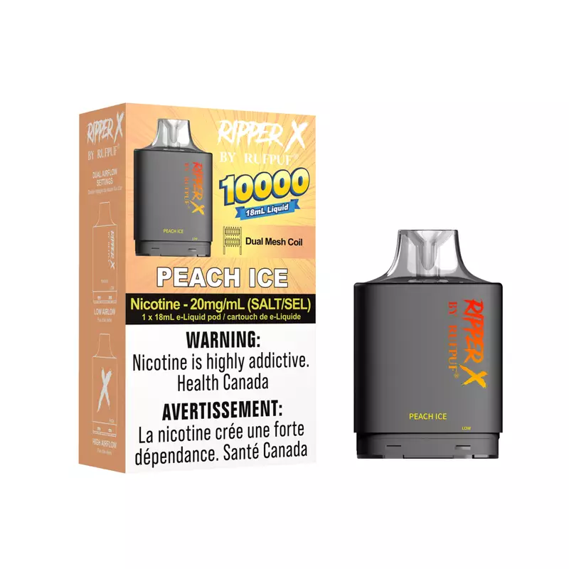 (FED) Rufpuf: Ripper X Pod (10k) - Peach Ice