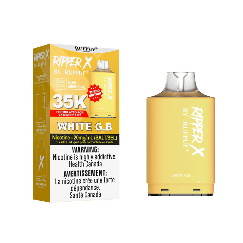 Flavour Beast Level X Boost Pod - White G.B. (FED)