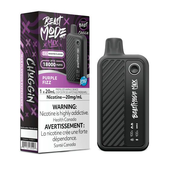 Chuggin’ Purple Fizz FLAVOUR BEAST BEAST MODE MAX 18000 (AB)