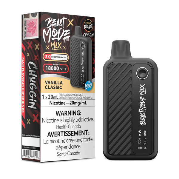 Chuggin’ Vanilla Classic FLAVOUR BEAST BEAST MODE MAX 18000 (AB)