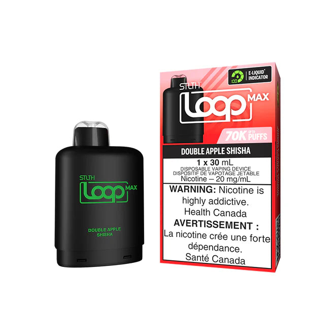 STLTH LOOP MAX POD 70K - DOUBLE APPLE SHISHA (AB)