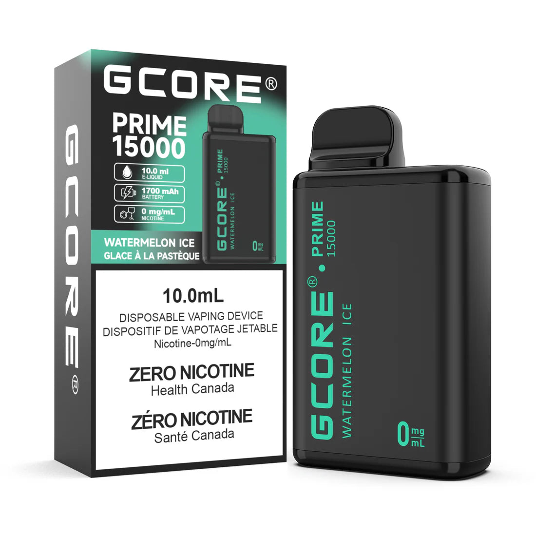 Gcore Prime 15000 - Watermelon Ice 0mg (FED)