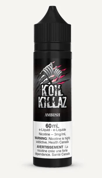 Koil Killaz E-Juice 60ml (6mg) (FED) - Ambush