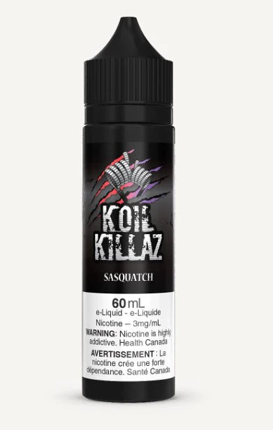 Koil Killaz E-Juice 60ml (3mg) (FED) - Sasquatch